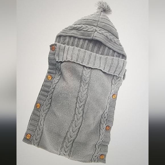 XMWEALTHY NEWBORN BABY SWADDLE BLANKET - Picture 3 of 7